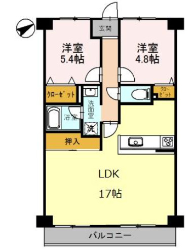 【間取り】 | フェリーチェ和泉