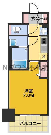 【間取り】 | メイクスWアート丸の内 | 間取りです。