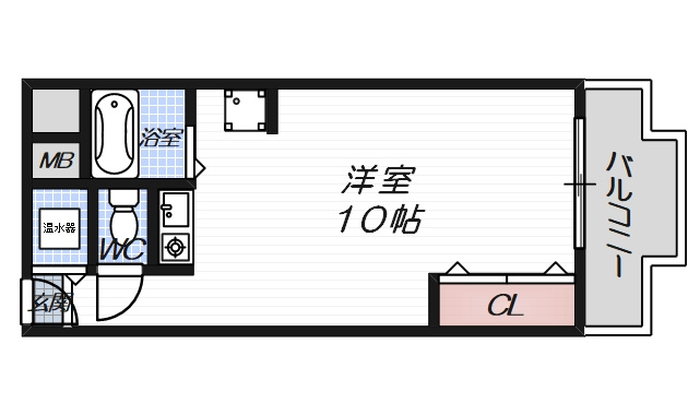 朝日プラザ新大阪の間取り