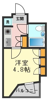 ガーデンハウス高砂の間取り