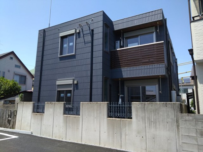 【外観】 | メゾン・ド・シャヌワール | メゾン・ド・シャヌワール　軽量鉄骨造２階建て