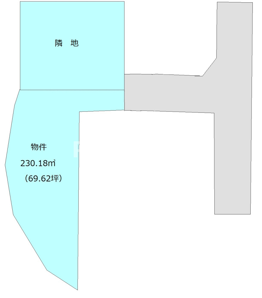 高知市薊野東町　土地の土地図