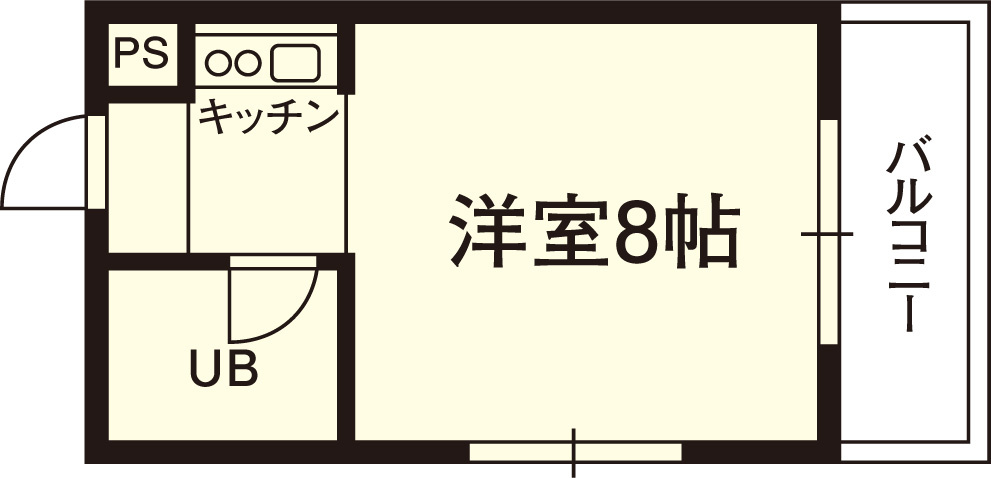 ホワイトレヂデンスの間取り|【代表的な間取です】