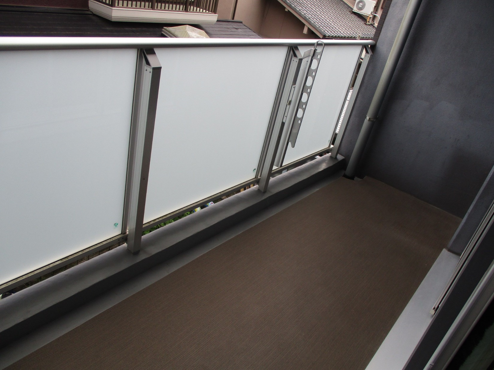 ユング城山のバルコニー