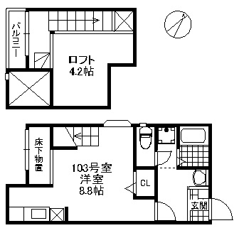 【間取り】 | グレースハイツ博多駅南　プライスホームなら仲介手数料半額！