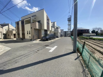 【前面道路含む現地写真】 | 西宮市　上ケ原七番町　新築戸建