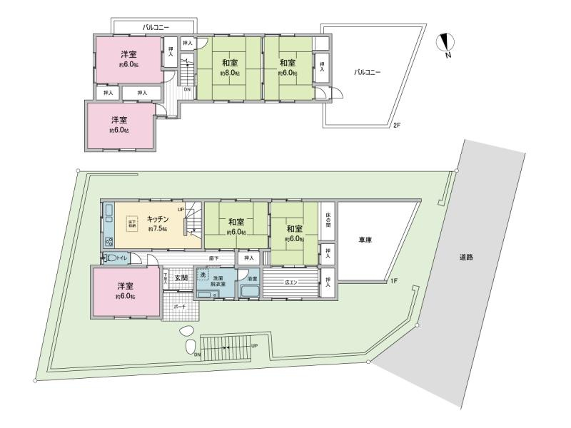 南星台３丁目　中古一戸建ての間取り|間取り図はいかがですか？ご希望を叶える間取りですか？リビングの広さは？水回りの位置は？カウンターキッチン？など色々な情報が集約されています。弊社ではリフォームなどのご相談も承っております。