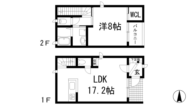 【間取り】 | フラッツ宝塚