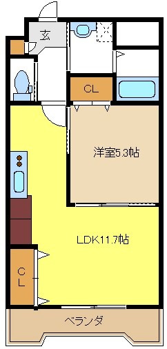 ミーティアの間取り