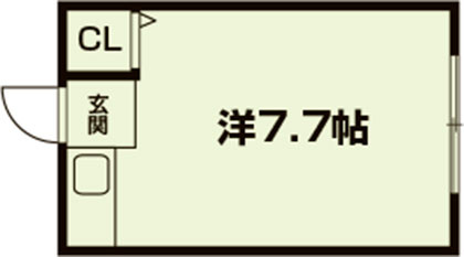 (シェアハウス)倉橋キッチンの間取り|代表的な間取りです。