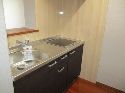 【キッチン】 | ル・レーヴ福大前Ⅱ | 別号室の写真になります。現況優先。
