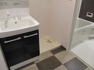 【洗面所】 | ル・レーヴ福大前Ⅱ | 別号室の写真になります。現況優先。