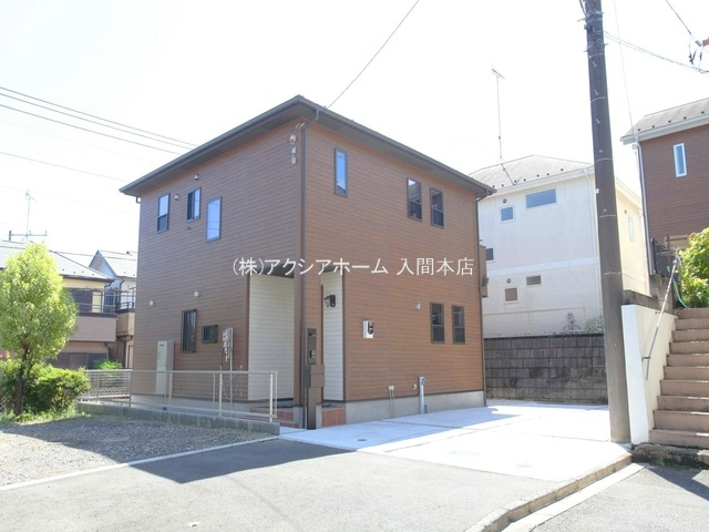 入間市南峯・全1棟　新築未入居一戸建て　～金子駅徒歩5分～の外観|建物完成致しました。是非ご見学下さいませ。(2024年8月20日撮影)