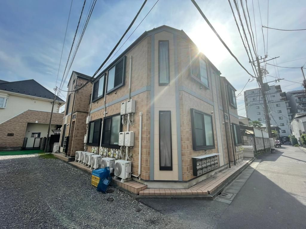 中野区南台５丁目の一棟アパートの外観