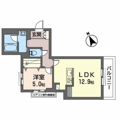 ルソレイユの間取り