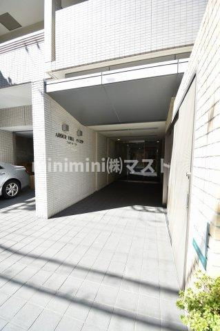 アルデールヒル内久宝寺のエントランス