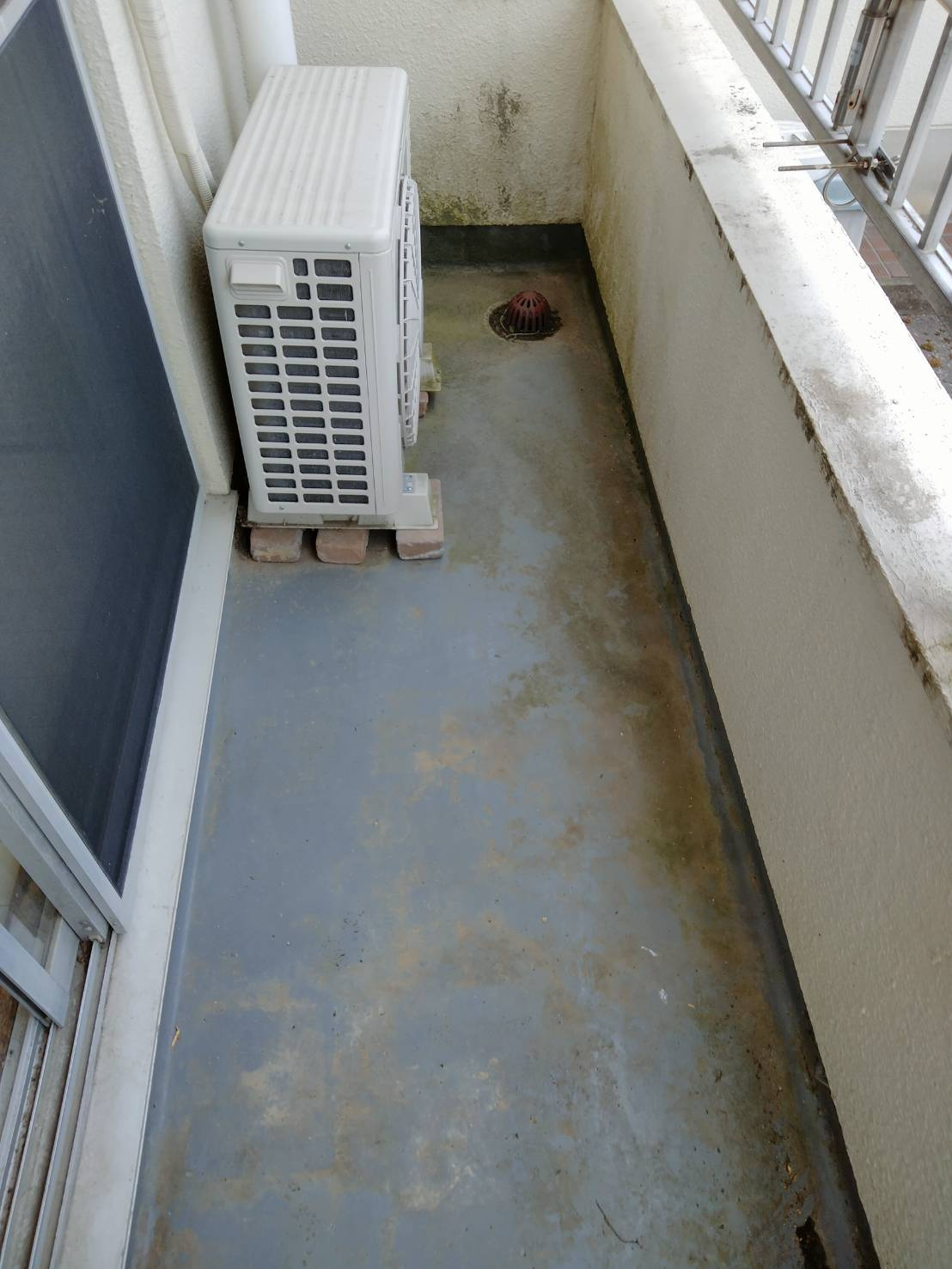 プレジール大宮のバルコニー