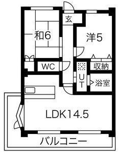 グランメール香久山の間取り