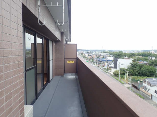 グランメール香久山のバルコニー