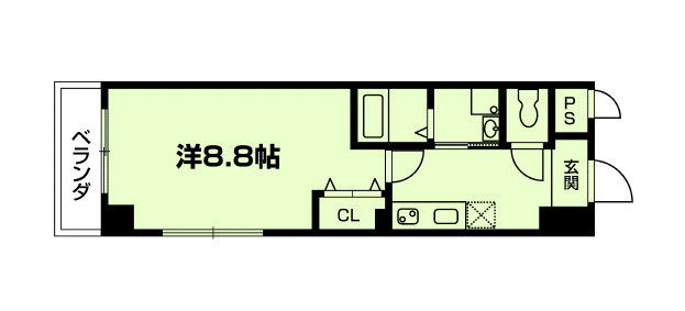 コンフォート9の間取り|代表的な間取りです。