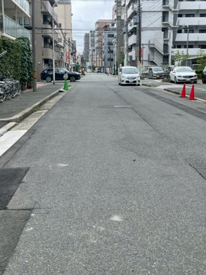 【前面道路含む現地写真】 | 東成区中道３丁目中古戸建
