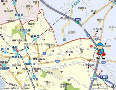 【地図】 | コスモ千葉グレイスヒルズ | 案　内　図