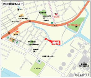 うるま市石川赤崎　第１の地図
