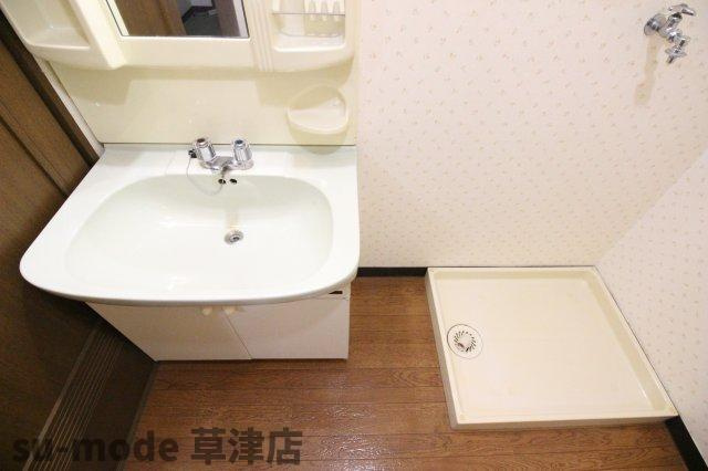 【洗面所】 | メゾン光風 | 明るい洗面所です