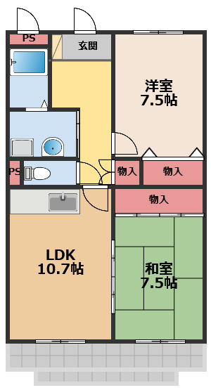 【間取り】 | メゾン光風