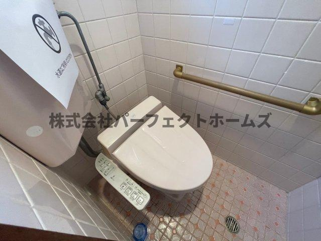 堀溝3丁目戸建　賃貸のトイレ|ゆったりとした空間のトイレです