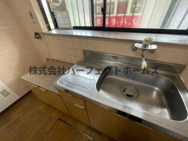 堀溝3丁目戸建　賃貸のキッチン|キッチンです