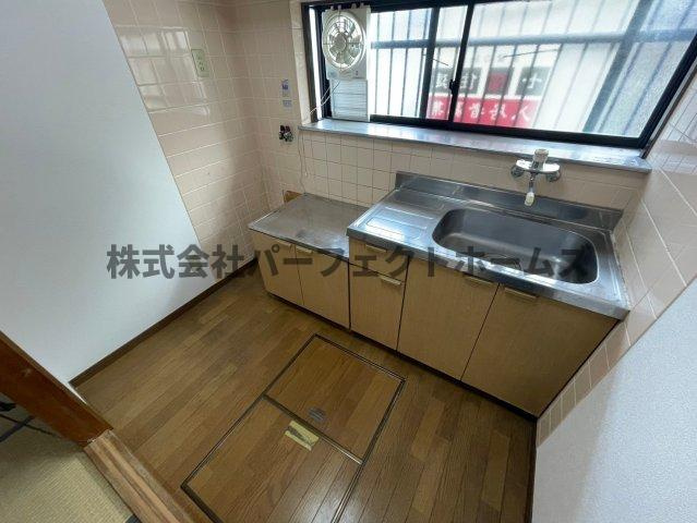 堀溝3丁目戸建　賃貸のキッチン|きれいなキッチンです