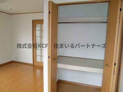 ヴィラージュⅡの収納|たっぷりとした収納スペースです