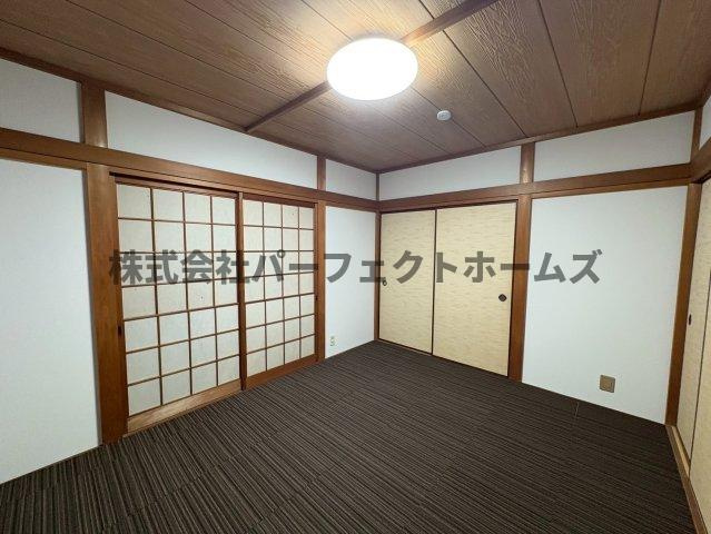 翠香園町戸建　賃貸の和室|フローリングだけでなく、和室もあります