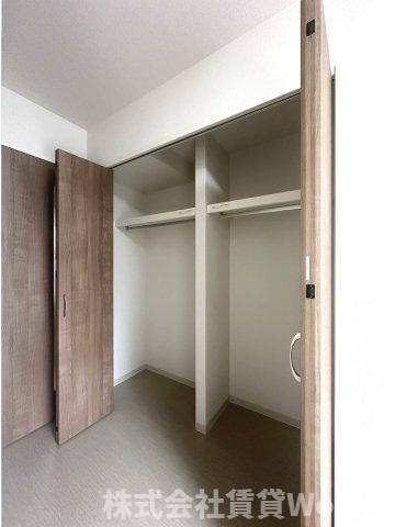 K-クレスト西新町の収納|大きなものも収納できそうです