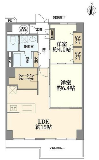 【間取り】 | 中野第2スカイハイツ