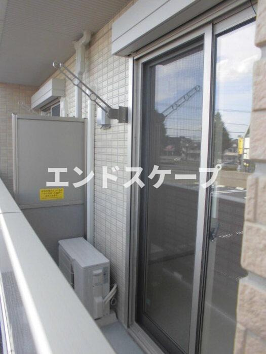 グラッツェのバルコニー|高崎、前橋エリアのお部屋探しはエンドスケープまで！お客様の理想お聞かせ下さい♪
