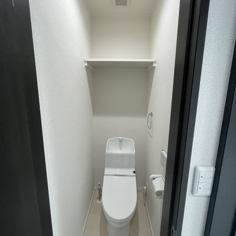 デリス・メゾンⅥのトイレ|落ち着いた色調のトイレです