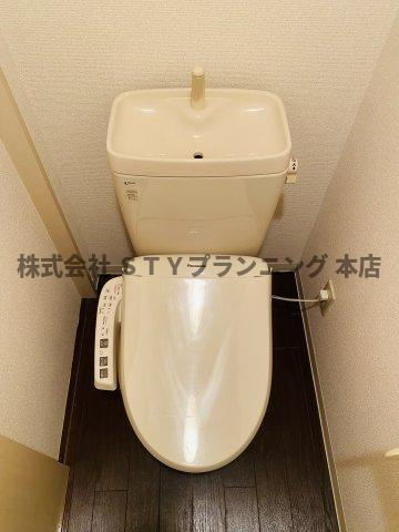 仲介手数料0円！サンエスケーイワタ丸の内のトイレ