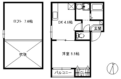 【間取り】 | パサージュ地行　プライスホームなら初期費用が安い！HPに費用掲載してます！