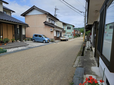 【前面道路含む現地写真】 | 鳥取市鹿野町鹿野土地