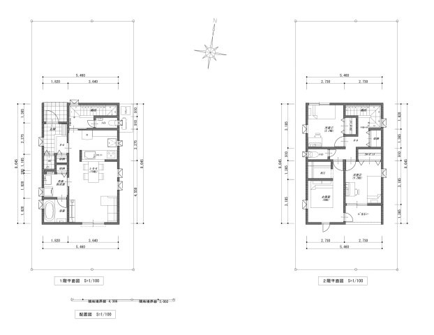 【間取り】 | 吾川郡いの町枝川/西棟
