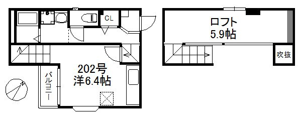 【間取り】 | ◆初期費用の安いプライスホーム◆　POLARIS CRANE JIGYO　