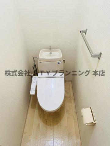 仲介手数料0円！スプリングコートのトイレ