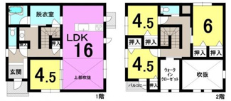 【間取り】 | 近江八幡市若宮町　中古戸建