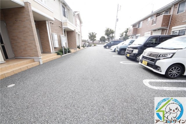 シャンテAの駐車場|駐車場があります