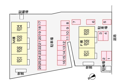 【区画図】 | シャンブル・ドット M