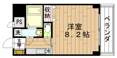 ミレニアム公和Ⅲの間取り