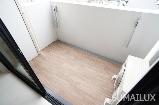 熊本市南区田迎６丁目の賃貸マンションのバルコニー