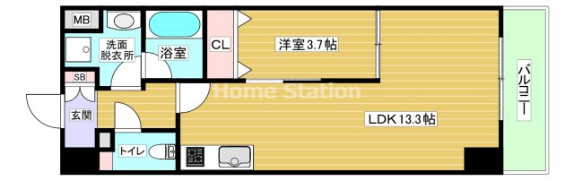 【間取り】 | サルナート海老江